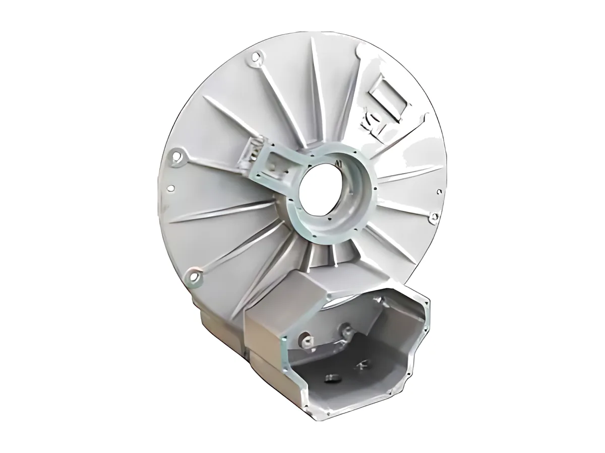 Cast covers: Aluminium cover with machined faces