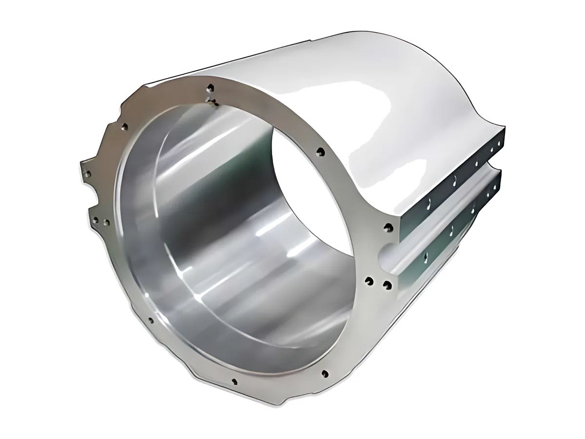 Aluminium motor housings: Lightweight housing machined on 5-axis centers