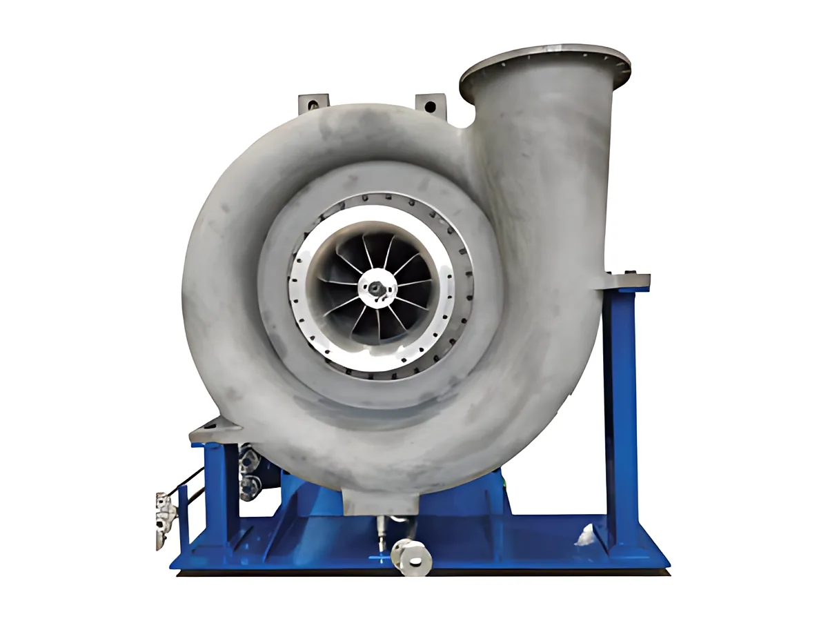 Blower assemblies: Centrifugal blower assembled on base