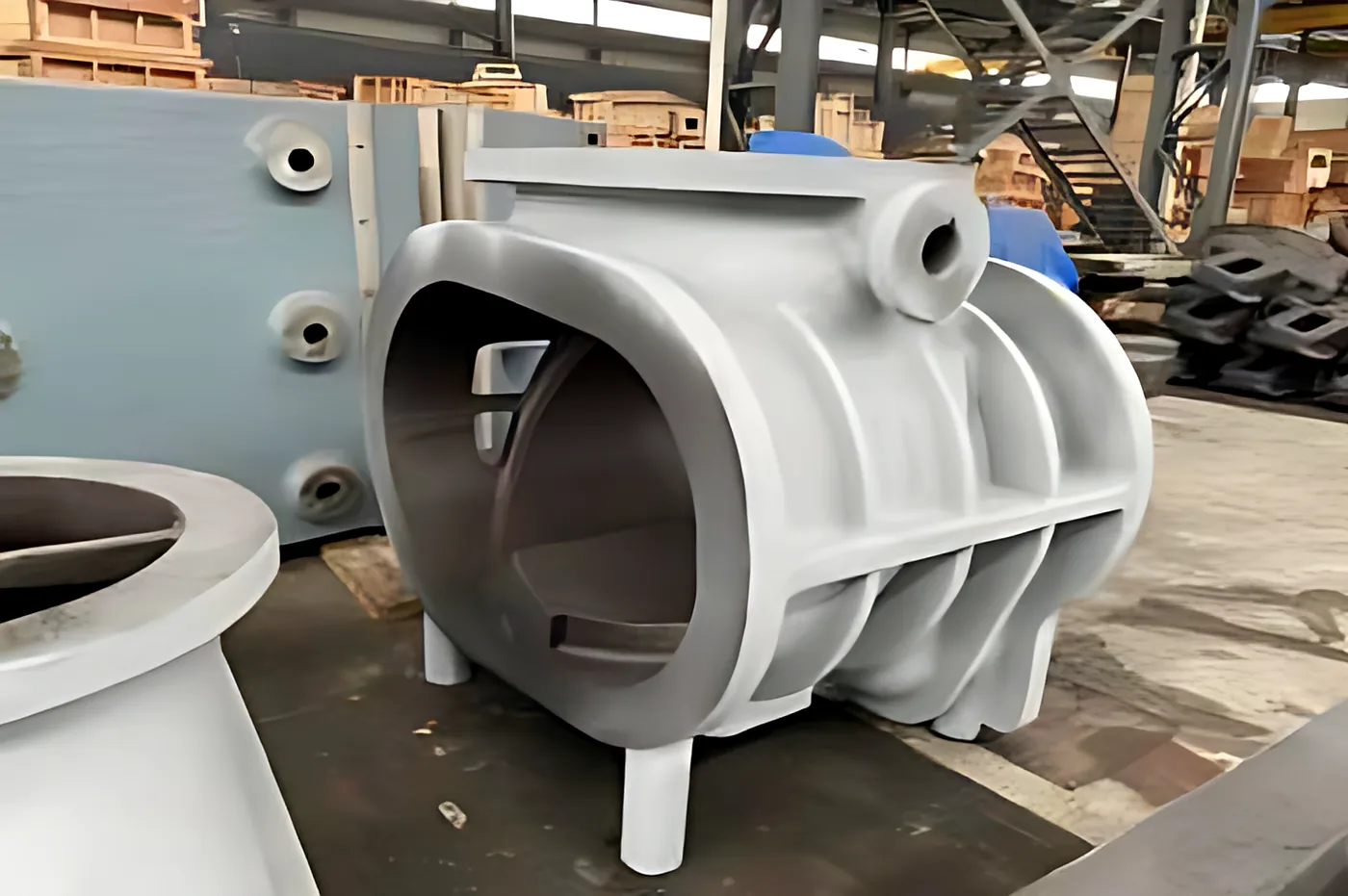 Compressor bodies: Compressor body with machined ports