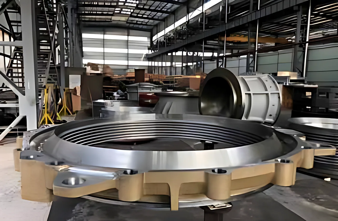 Adjustment rings: Adjustment ring on base