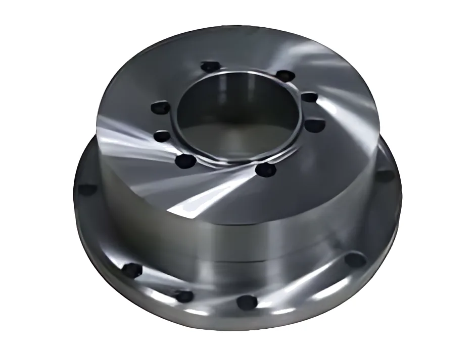 Coupling hubs: Precision coupling hub with bolt pattern