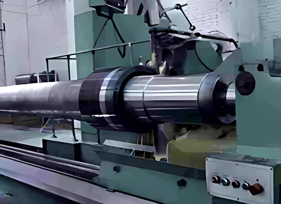 Cylindrical grinding of rolls, Heavy roll grinding