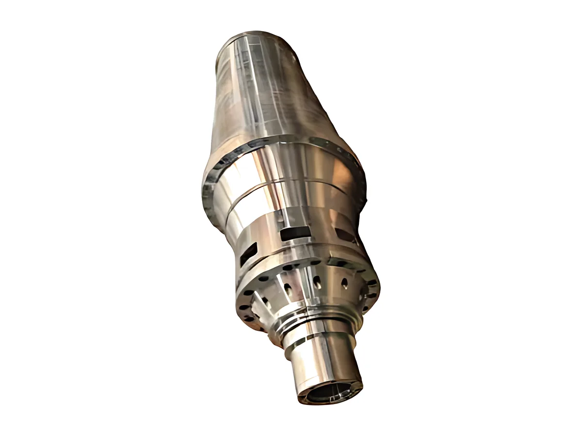 Decanter rotors: Bowl rotor with ports and journals