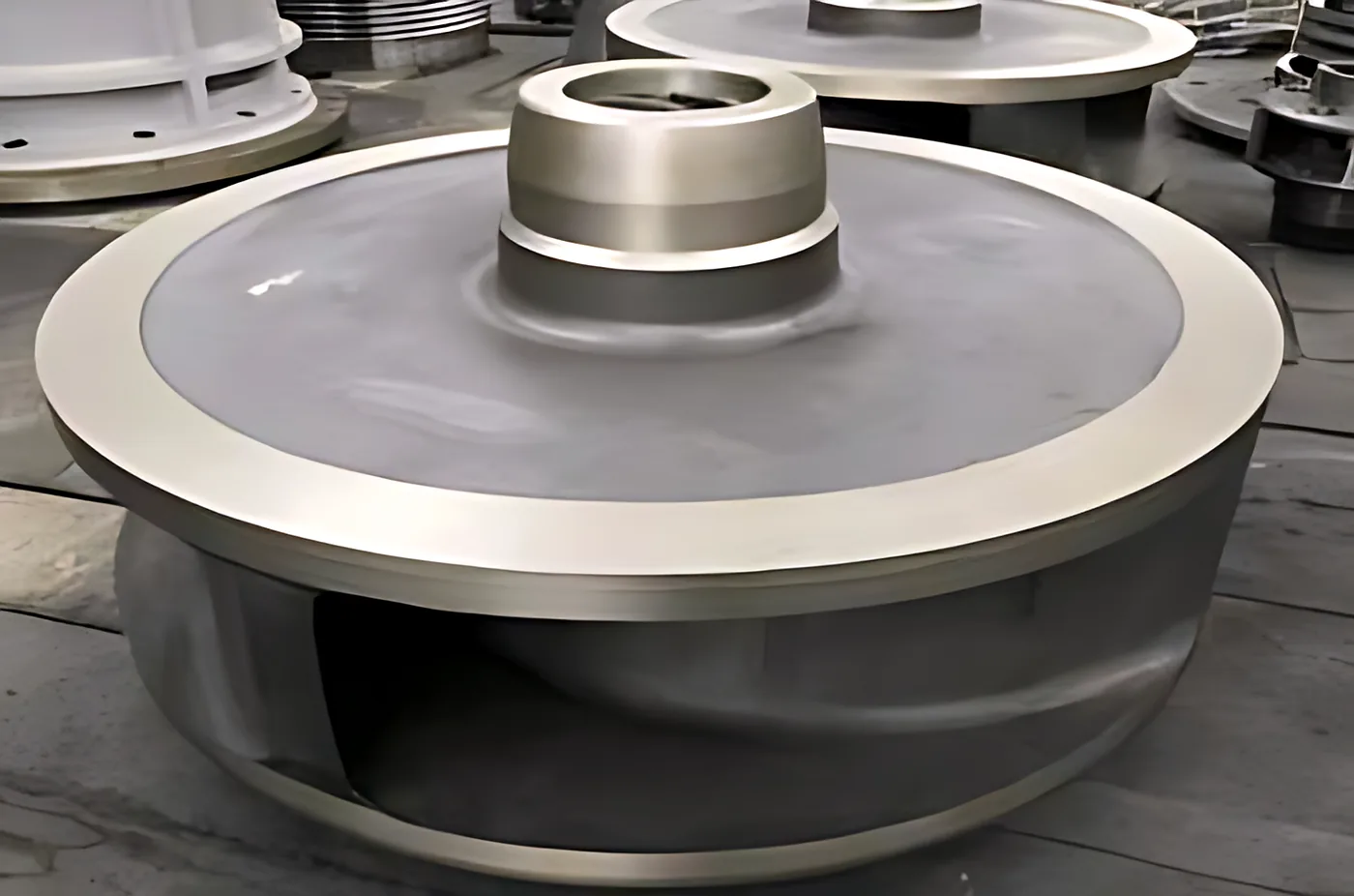 Dredge pump impellers: Large wear-resistant impeller
