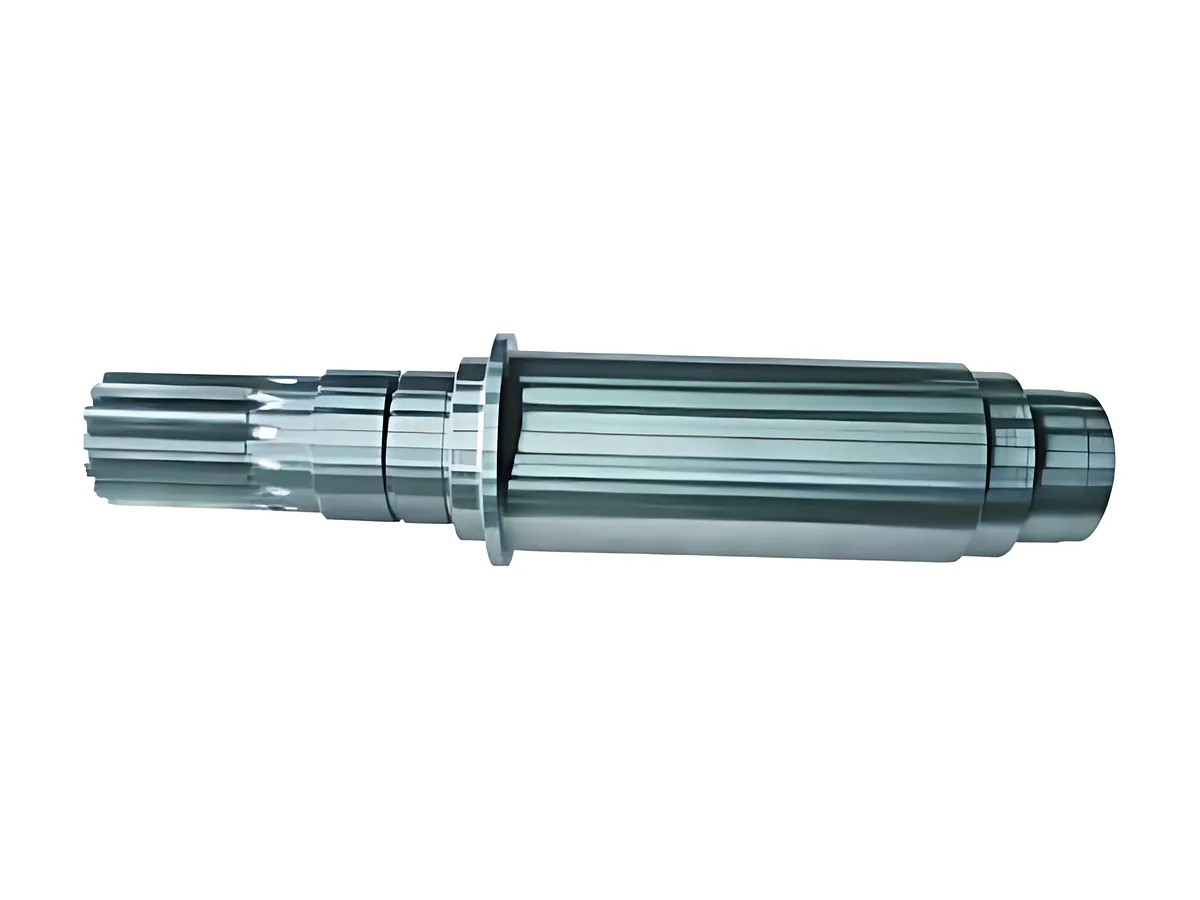 E-bus motor shafts: Splined motor shaft for electric bus drive systems
