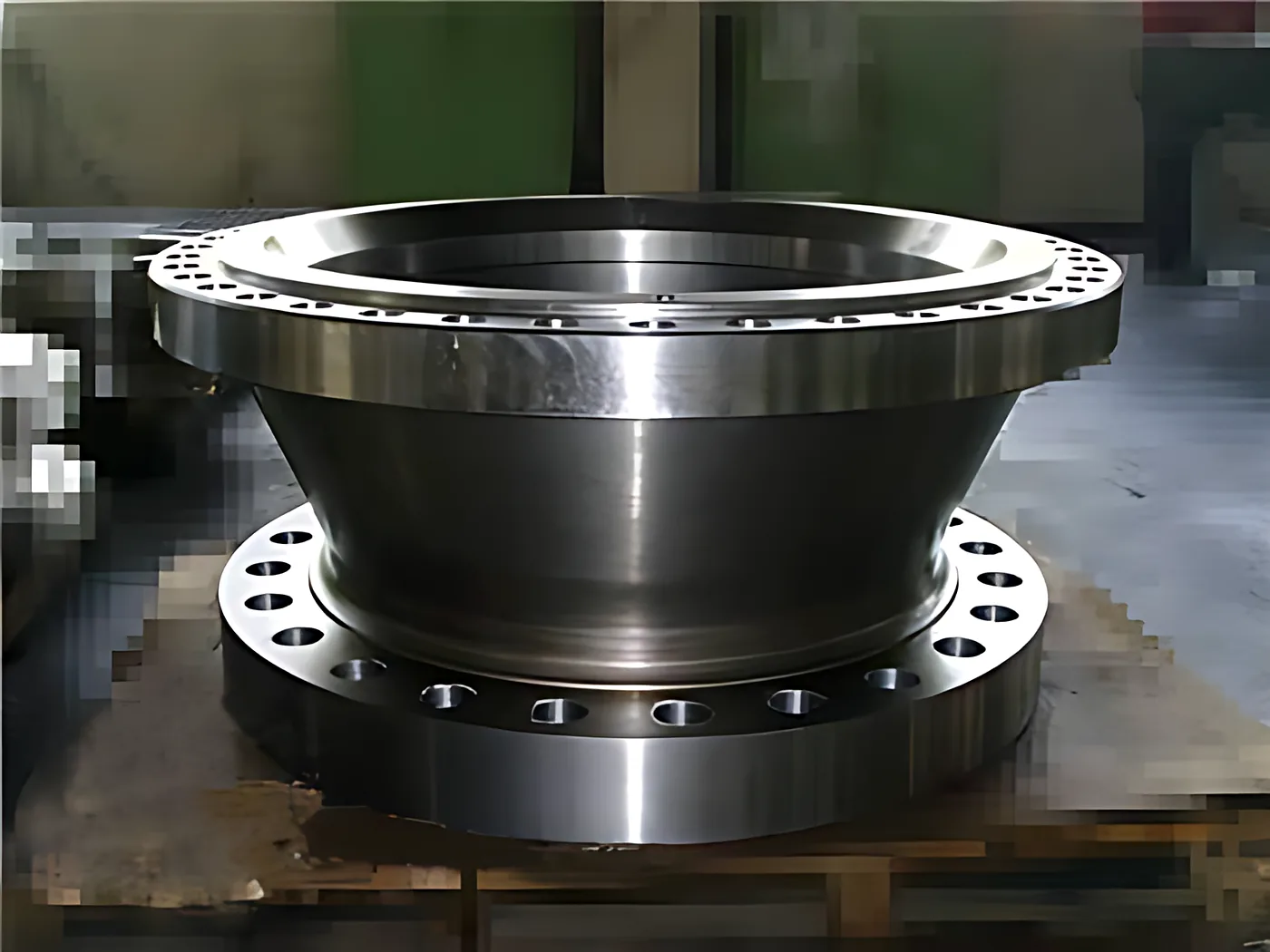 Forged valve bodies: Flanged forged valve body