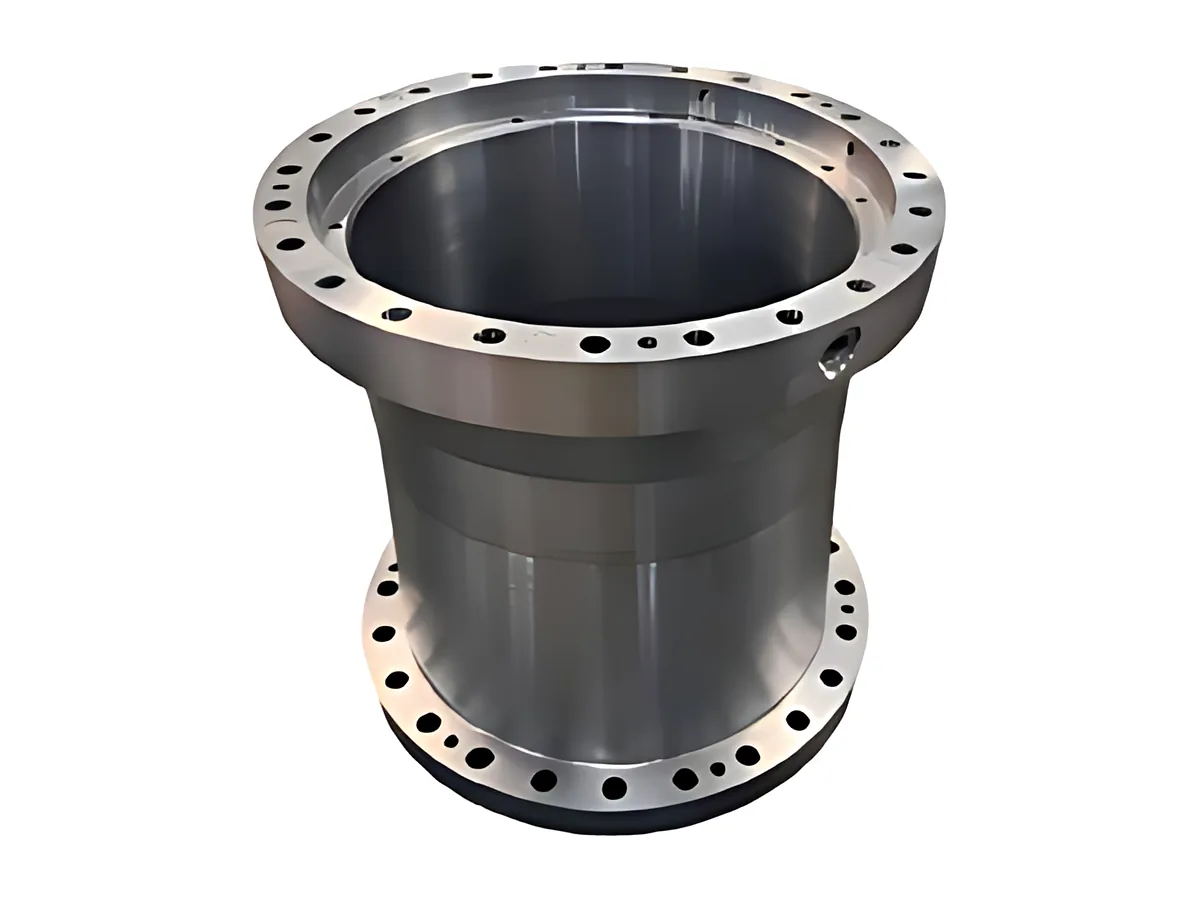 Flanged cylinders: Flanged cylinder for generator units