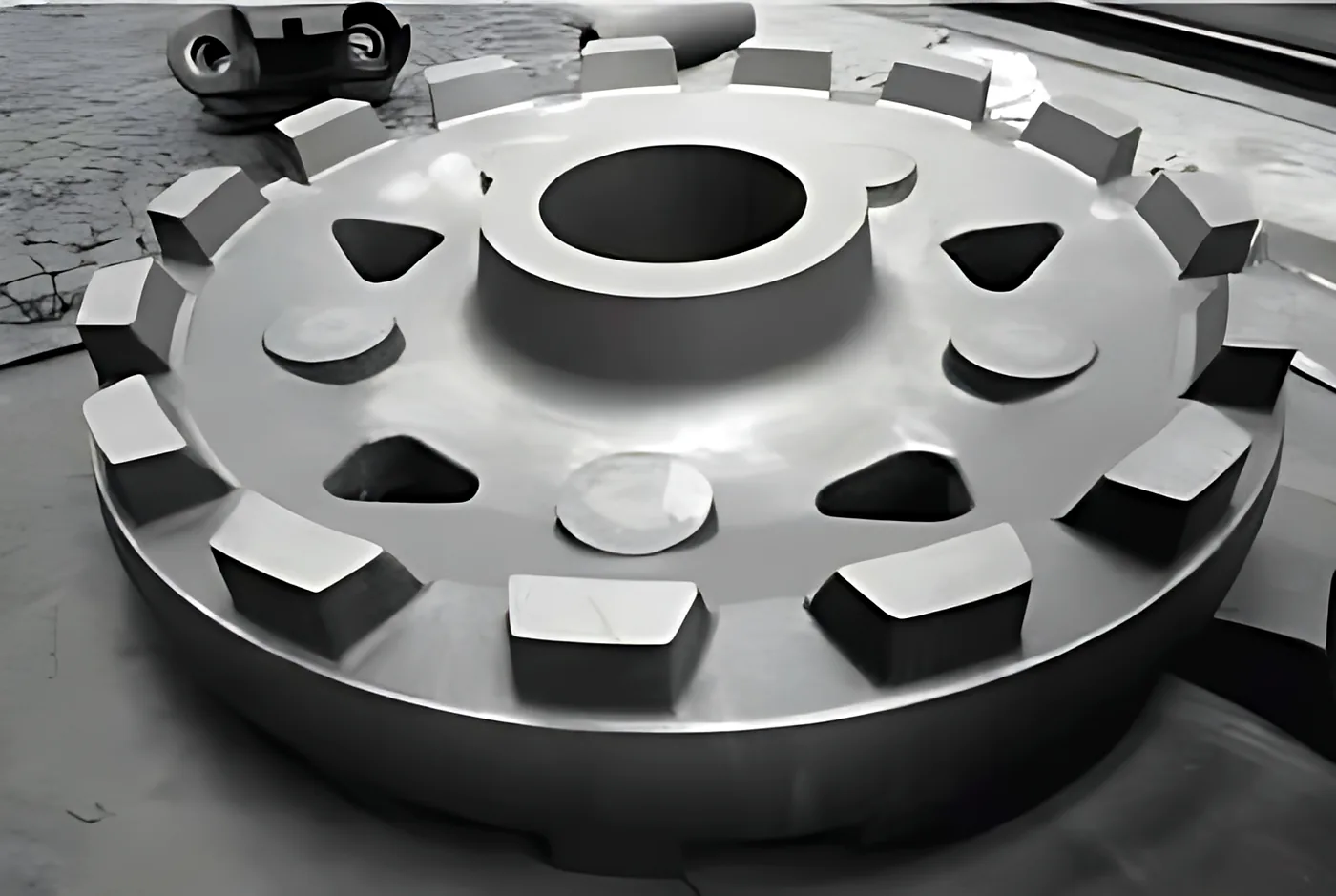 Splined idlers: Idler with spline cut in the bore