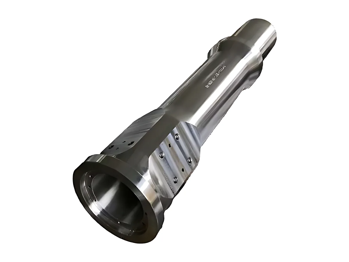 Output rotor shafts: Inner-taper output rotor shaft with external splines