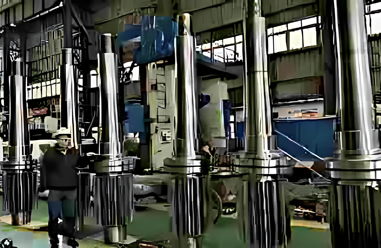 Long gear shafts: Long gear shafts for rolling mills and heavy drives