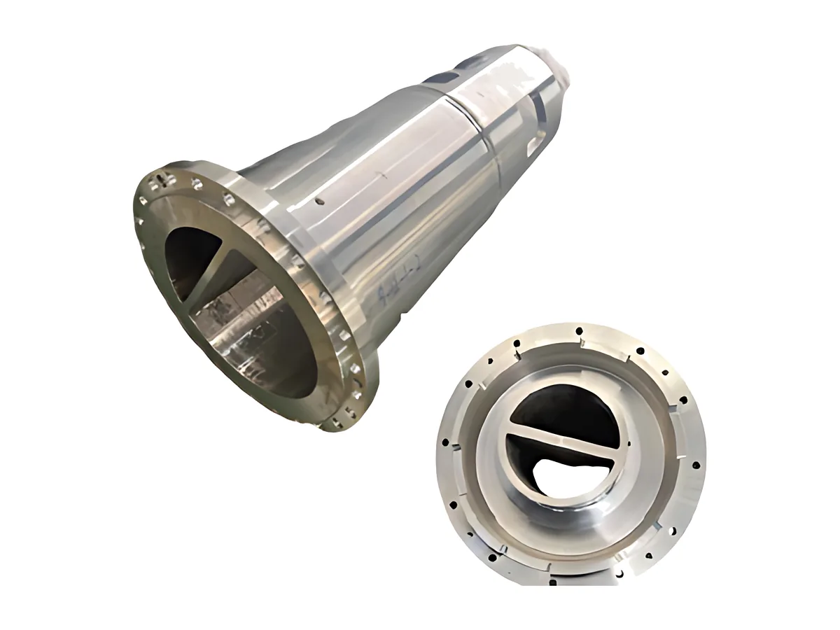 Conical housings: Flanged conical housing