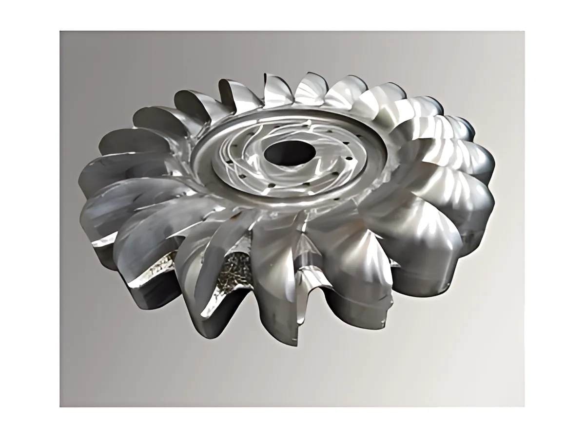 Pelton runners: Pelton wheel with machined buckets