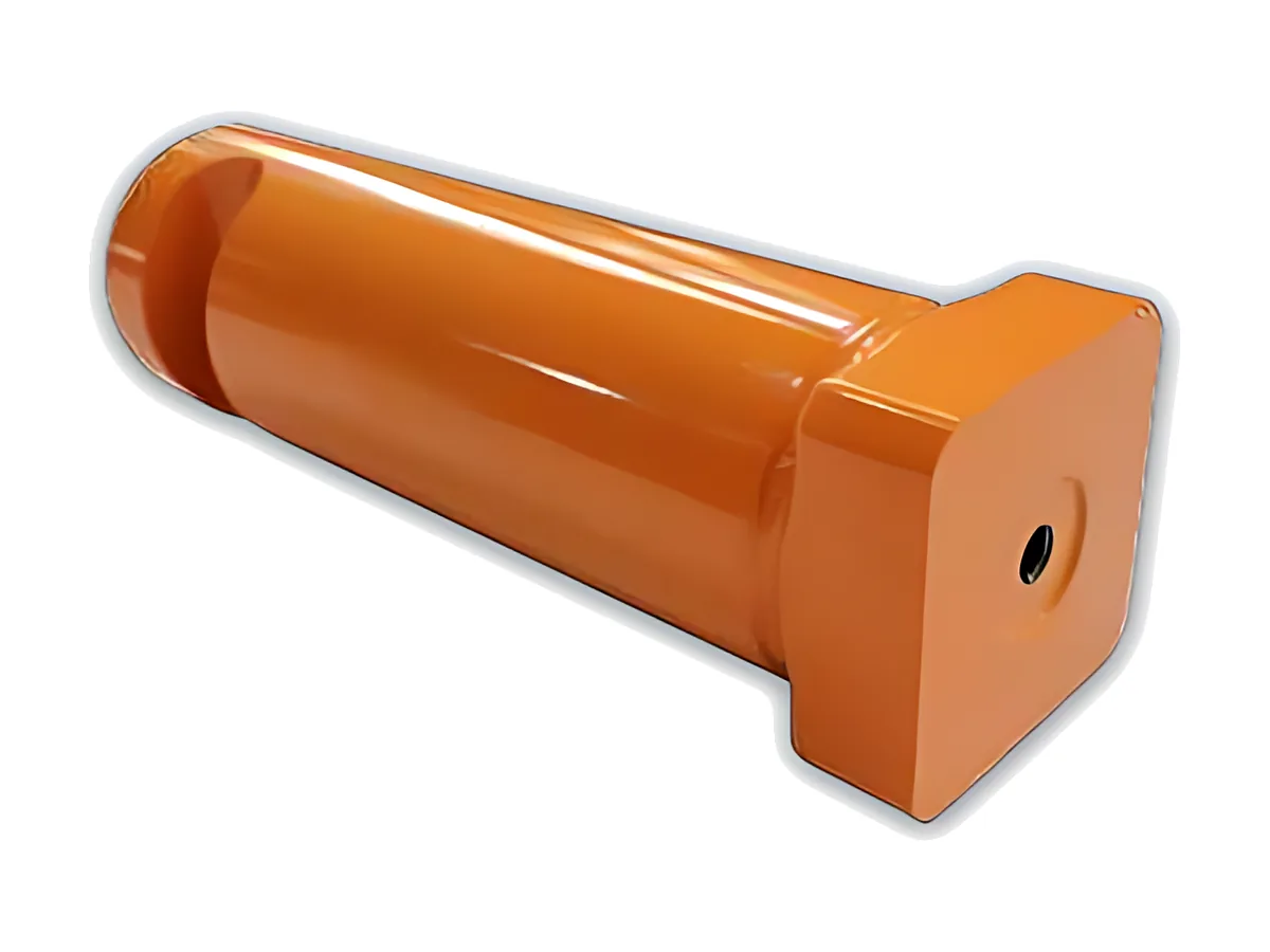 Pin shafts: Heavy-duty pin shaft, induction-hardened and ground