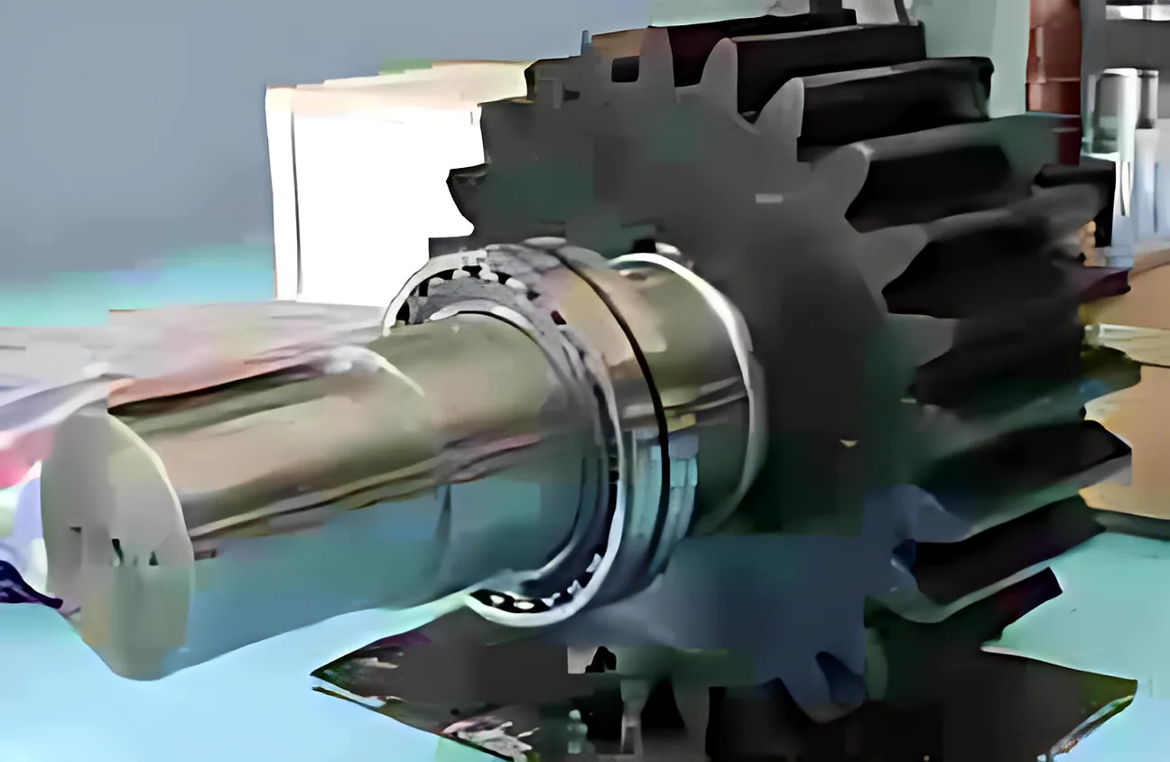 Pinion shafts: Drive pinions for girth gears and gearboxes