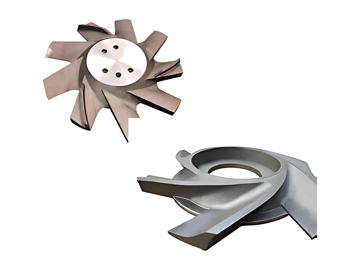 Pulper rotors: Pulper rotors with machined vanes