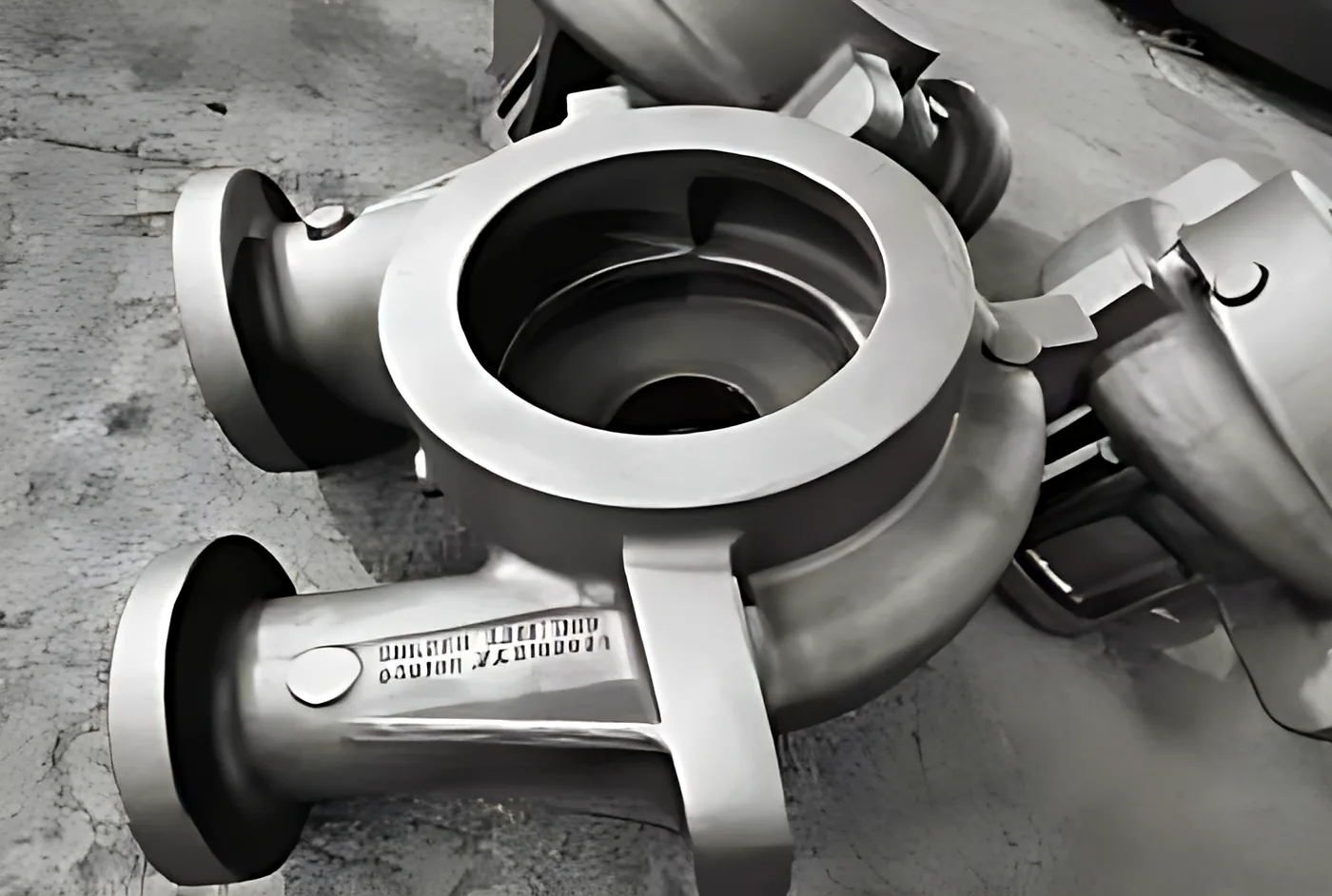 Volute pump casings: Cast volute casing