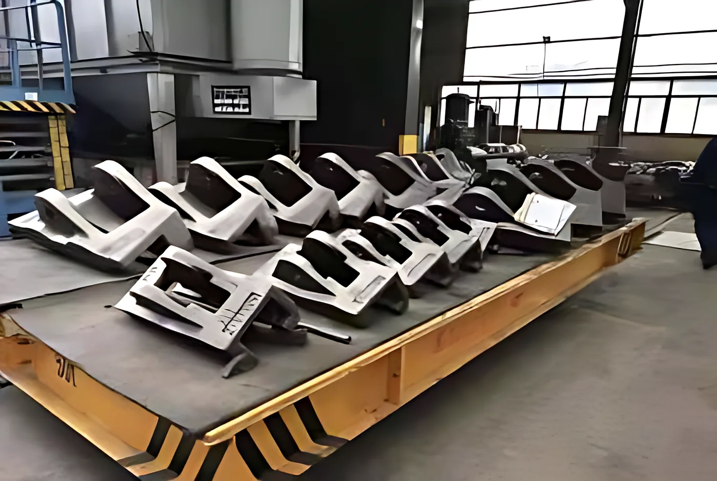 Trapping shoes: Shearer trapping shoes in batch