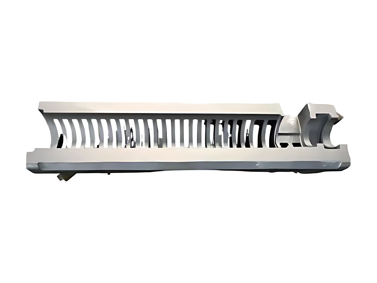 Slotted frames: Long frame with machined slots
