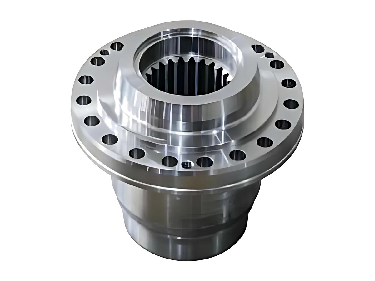 Splined drive hubs: Drive hub with internal spline and bolted flange