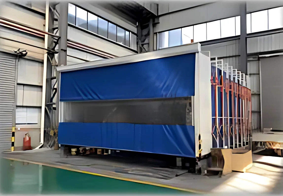 Spray painting room, Industrial paint systems