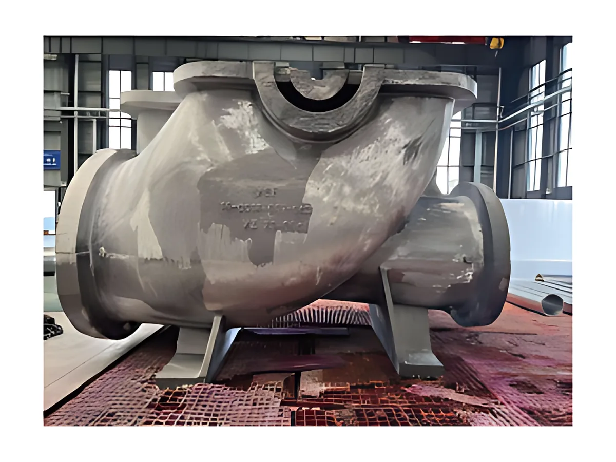 Pump bodies: Heavy pump body machined on split line