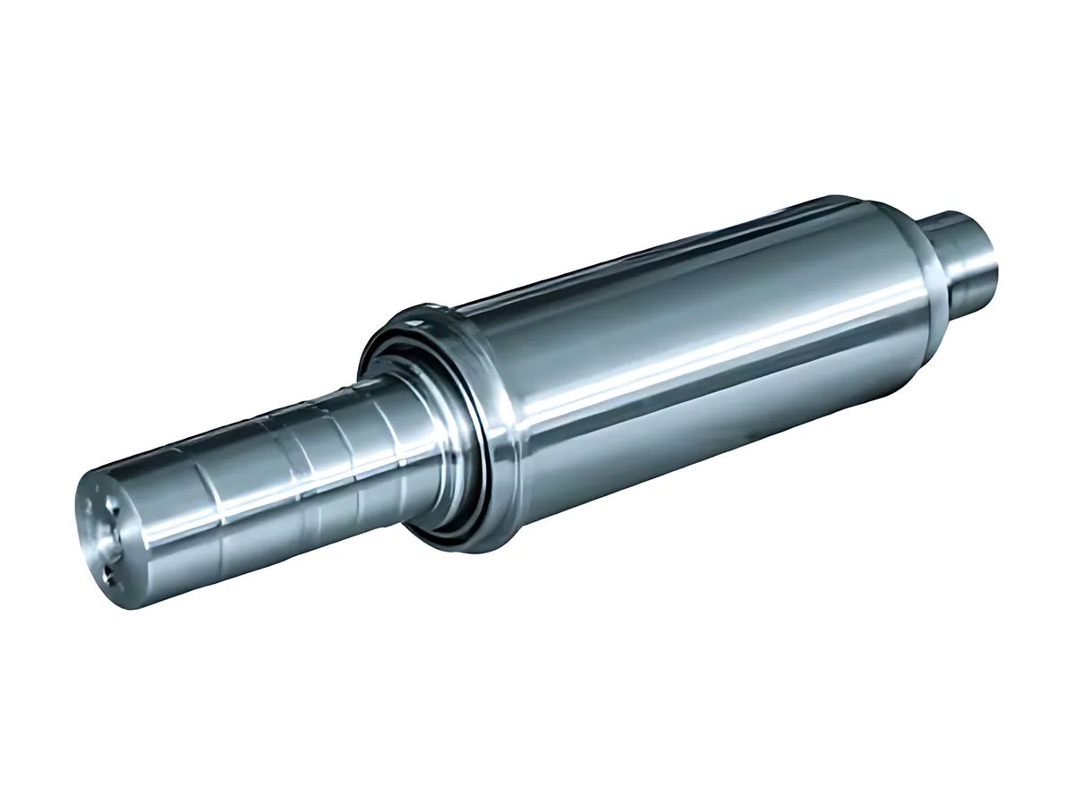 Traction motor shafts: Rail traction motor shaft with ground journals and keyways