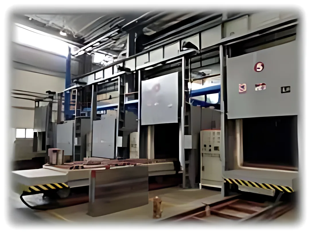 Trolley tempering furnace, RT3-400-6