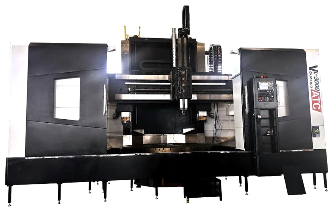 CNC vertical turn-mill center for large rings, discs and housings