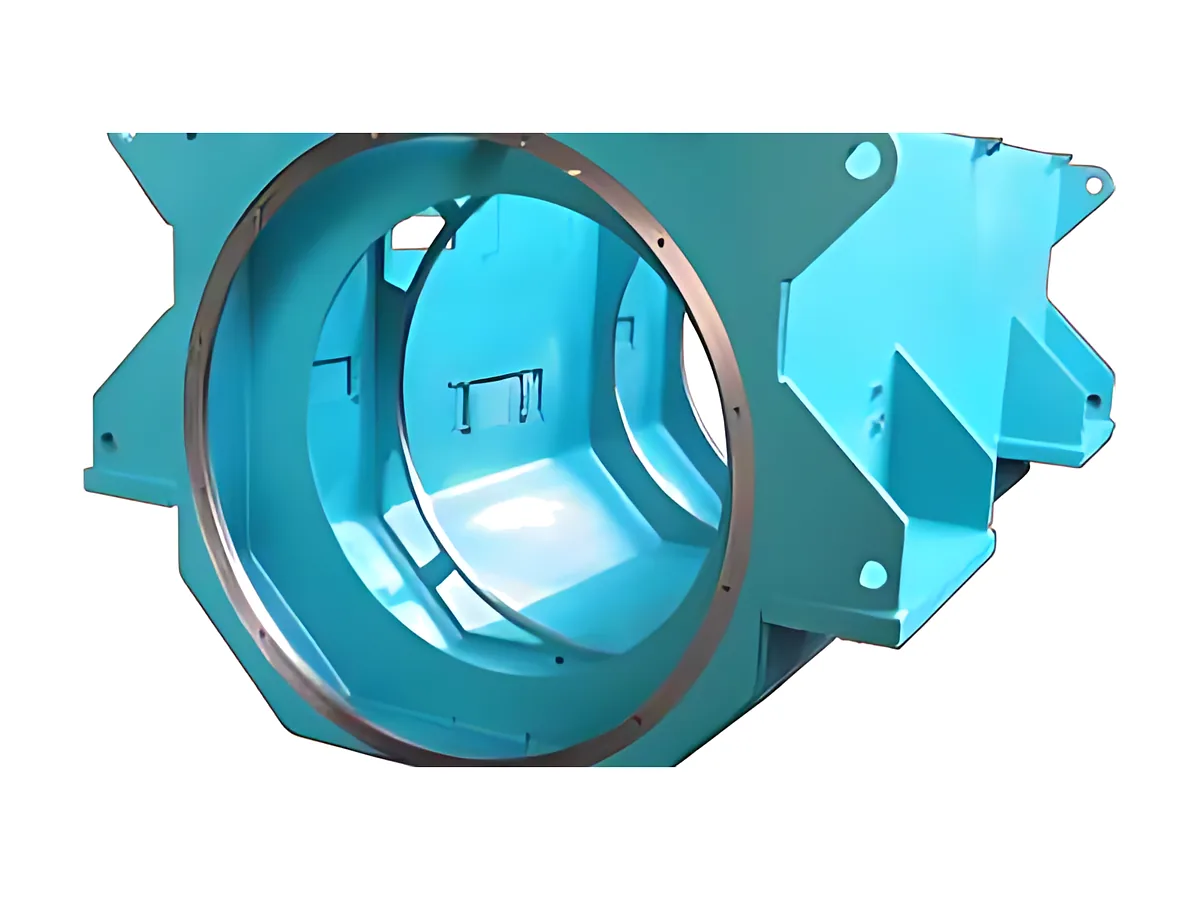 Generator end housings: Welded end housing with machined seats